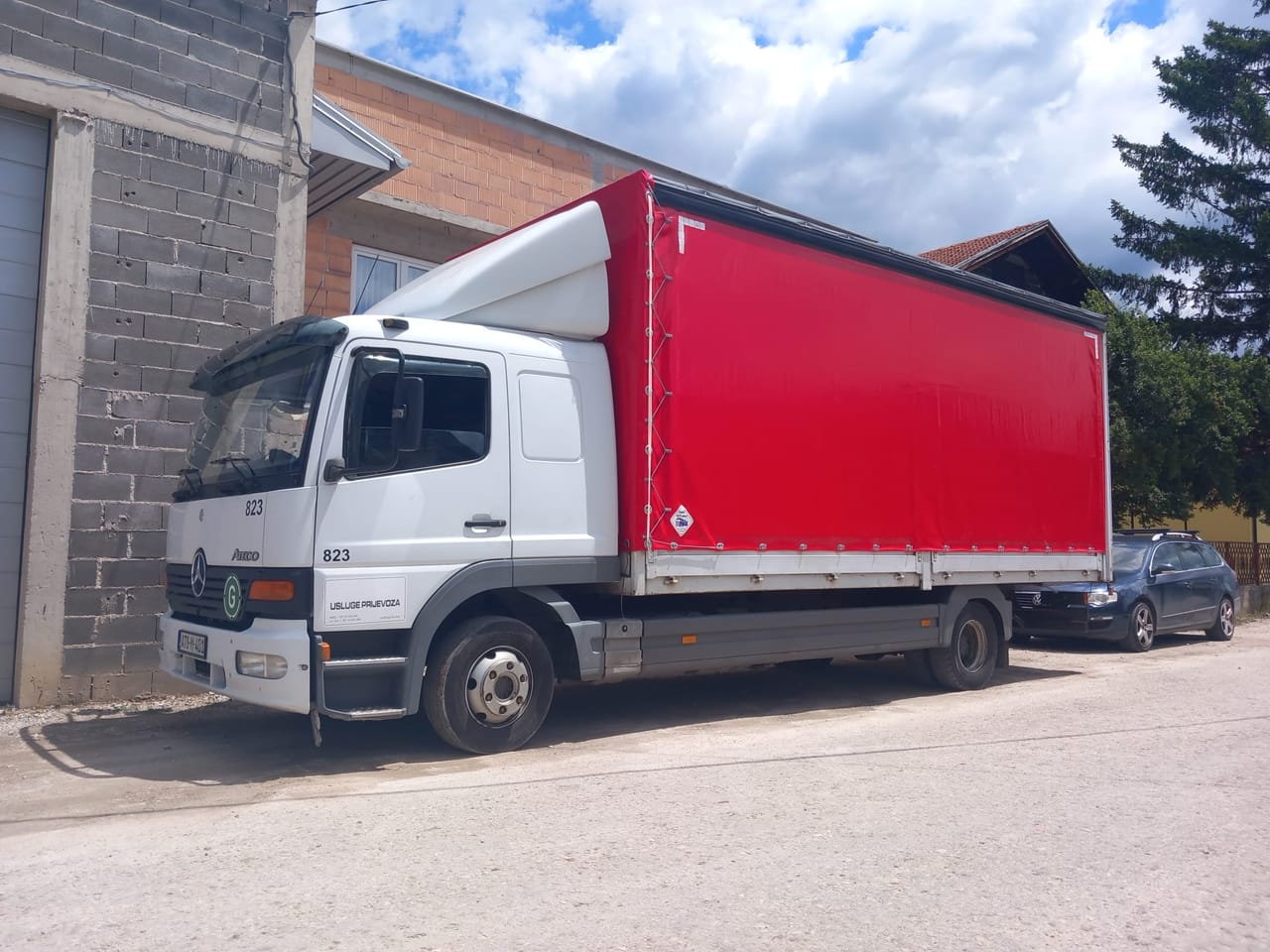 Truck after image